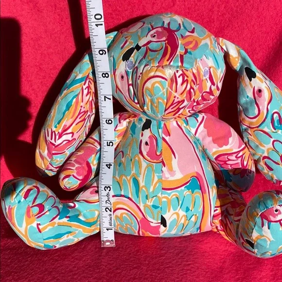Lilly Pulitzer Colorful EASTER Plush Bunny - Picture 6 of 6